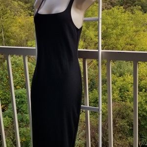 Zara Trafaluc Black Knee Length Dress Small